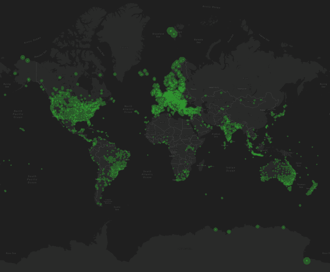 Live Coverage Map